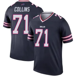 La'el Collins Buffalo Bills Legend Men's Inverted Jersey (Navy)