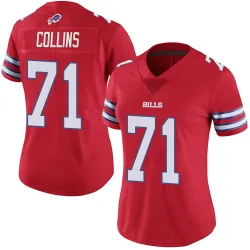La'el Collins Buffalo Bills Limited Women's Color Rush Vapor Untouchable Jersey (Red)