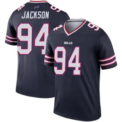 Landon Jackson Buffalo Bills Legend Men's Inverted Jersey (Navy)