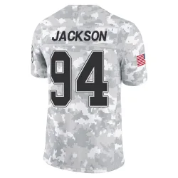 Landon Jackson Buffalo Bills Limited Men's 2024 Salute to Service Jersey (Arctic Camo)