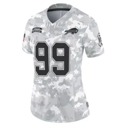 Larry Ogunjobi Buffalo Bills Limited Women's 2024 Salute to Service Jersey (Arctic Camo)