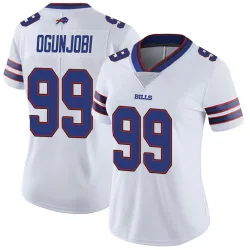 Larry Ogunjobi Buffalo Bills Limited Women's Color Rush Vapor Untouchable Jersey (White)