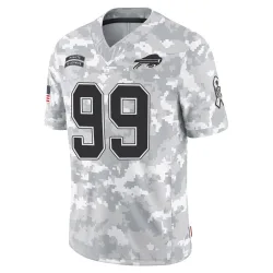 Larry Ogunjobi Buffalo Bills Limited Youth 2024 Salute to Service Jersey (Arctic Camo)
