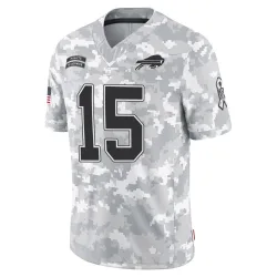 Laviska Shenault Jr. Buffalo Bills Limited Men's 2024 Salute to Service Jersey (Arctic Camo)