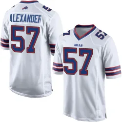 Lorenzo Alexander Buffalo Bills Game Youth Jersey (White)