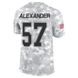 Lorenzo Alexander Buffalo Bills Limited Men's 2024 Salute to Service Jersey (Arctic Camo)