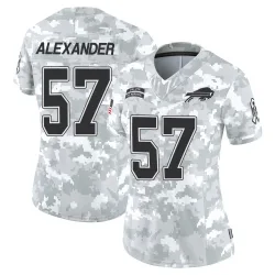 Lorenzo Alexander Buffalo Bills Limited Women's 2024 Salute to Service Jersey (Arctic Camo)