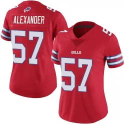 Lorenzo Alexander Buffalo Bills Limited Women's Color Rush Vapor Untouchable Jersey (Red)