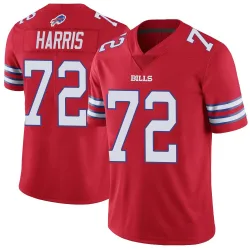 Marcus Harris Buffalo Bills Limited Men's Color Rush Vapor Untouchable Jersey (Red)
