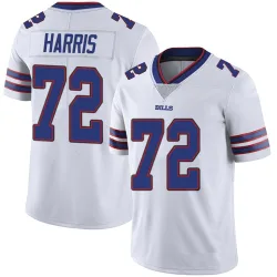 Marcus Harris Buffalo Bills Limited Men's Color Rush Vapor Untouchable Jersey (White)