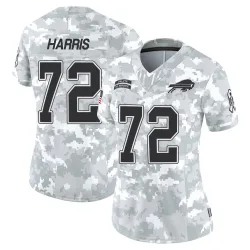 Marcus Harris Buffalo Bills Limited Women's 2024 Salute to Service Jersey (Arctic Camo)
