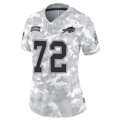Marcus Harris Buffalo Bills Limited Women's 2024 Salute to Service Jersey (Arctic Camo)