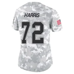 Marcus Harris Buffalo Bills Limited Women's 2024 Salute to Service Jersey (Arctic Camo)