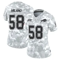 Matt Milano Buffalo Bills Limited Women's 2024 Salute to Service Jersey (Arctic Camo)