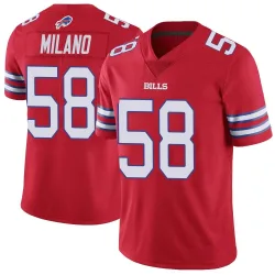 Matt Milano Buffalo Bills Limited Youth Color Rush Vapor Untouchable Jersey (Red)