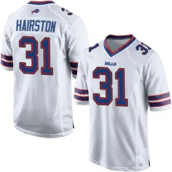 Maxwell Hairston Buffalo Bills Game Youth Jersey (White)