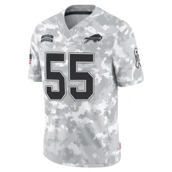 Michael Hoecht Buffalo Bills Limited Men's 2024 Salute to Service Jersey (Arctic Camo)