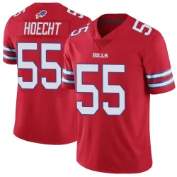Michael Hoecht Buffalo Bills Limited Men's Color Rush Vapor Untouchable Jersey (Red)