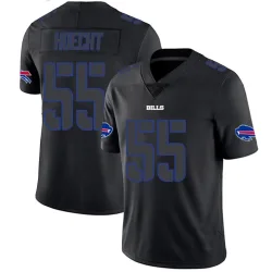 Michael Hoecht Buffalo Bills Limited Men's Jersey (Black Impact)