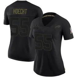 Michael Hoecht Buffalo Bills Limited Women's 2020 Salute To Service Jersey (Black)