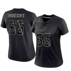 Michael Hoecht Buffalo Bills Limited Women's Reflective Jersey (Black)