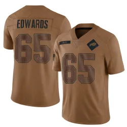 Mike Edwards Buffalo Bills Limited Men's 2023 Salute To Service Jersey (Brown)