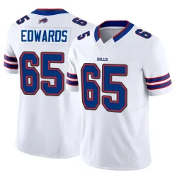Mike Edwards Buffalo Bills Limited Men's Vapor F.U.S.E. Jersey (White)