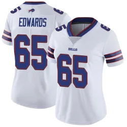Mike Edwards Buffalo Bills Limited Women's Color Rush Vapor Untouchable Jersey (White)