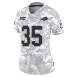 Mike Tolbert Buffalo Bills Limited Women's 2024 Salute to Service Jersey (Arctic Camo)