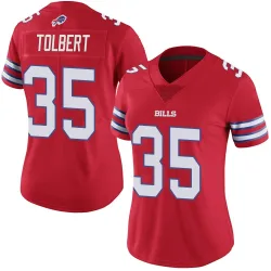 Mike Tolbert Buffalo Bills Limited Women's Color Rush Vapor Untouchable Jersey (Red)
