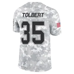 Mike Tolbert Buffalo Bills Limited Youth 2024 Salute to Service Jersey (Arctic Camo)
