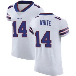 Mike White Buffalo Bills Elite Men's Vapor Untouchable Jersey (White)