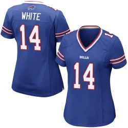 Mike White Buffalo Bills Game Women's Team Color Jersey (Royal Blue)