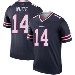 Mike White Buffalo Bills Legend Youth Inverted Jersey (Navy)