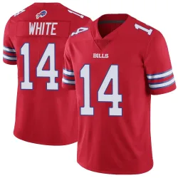 Mike White Buffalo Bills Limited Men's Color Rush Vapor Untouchable Jersey (Red)