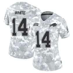 Mike White Buffalo Bills Limited Women's 2024 Salute to Service Jersey (Arctic Camo)