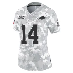 Mike White Buffalo Bills Limited Women's 2024 Salute to Service Jersey (Arctic Camo)