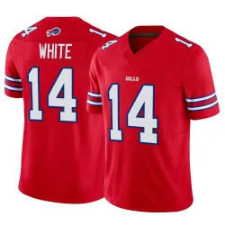 Mike White Buffalo Bills Limited Youth Vapor F.U.S.E. Jersey (Red)