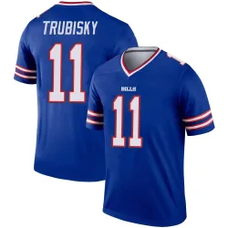 Mitchell Trubisky Buffalo Bills Legend Men's Jersey (Royal)