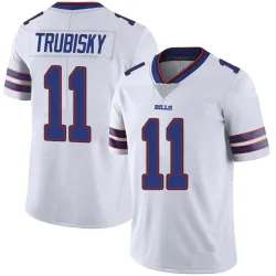 Mitchell Trubisky Buffalo Bills Limited Men's Color Rush Vapor Untouchable Jersey (White)