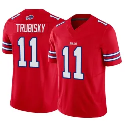 Mitchell Trubisky Buffalo Bills Limited Men's Vapor F.U.S.E. Jersey (Red)