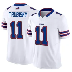 Mitchell Trubisky Buffalo Bills Limited Men's Vapor F.U.S.E. Jersey (White)