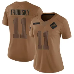 Mitchell Trubisky Buffalo Bills Limited Women's 2023 Salute To Service Jersey (Brown)