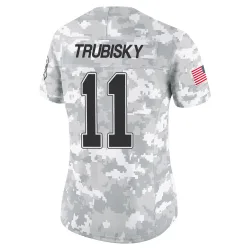 Mitchell Trubisky Buffalo Bills Limited Women's 2024 Salute to Service Jersey (Arctic Camo)