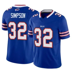 O. J. Simpson Buffalo Bills Limited Men's Vapor F.U.S.E. Jersey (Royal)