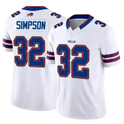 O. J. Simpson Buffalo Bills Limited Men's Vapor F.U.S.E. Jersey (White)