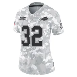 O. J. Simpson Buffalo Bills Limited Women's 2024 Salute to Service Jersey (Arctic Camo)