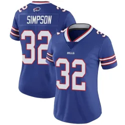 O. J. Simpson Buffalo Bills Limited Women's Team Color Vapor Untouchable Jersey (Royal)