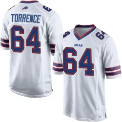 O'Cyrus Torrence Buffalo Bills Game Youth Jersey (White)