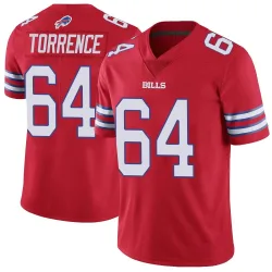 O'Cyrus Torrence Buffalo Bills Limited Men's Color Rush Vapor Untouchable Jersey (Red)